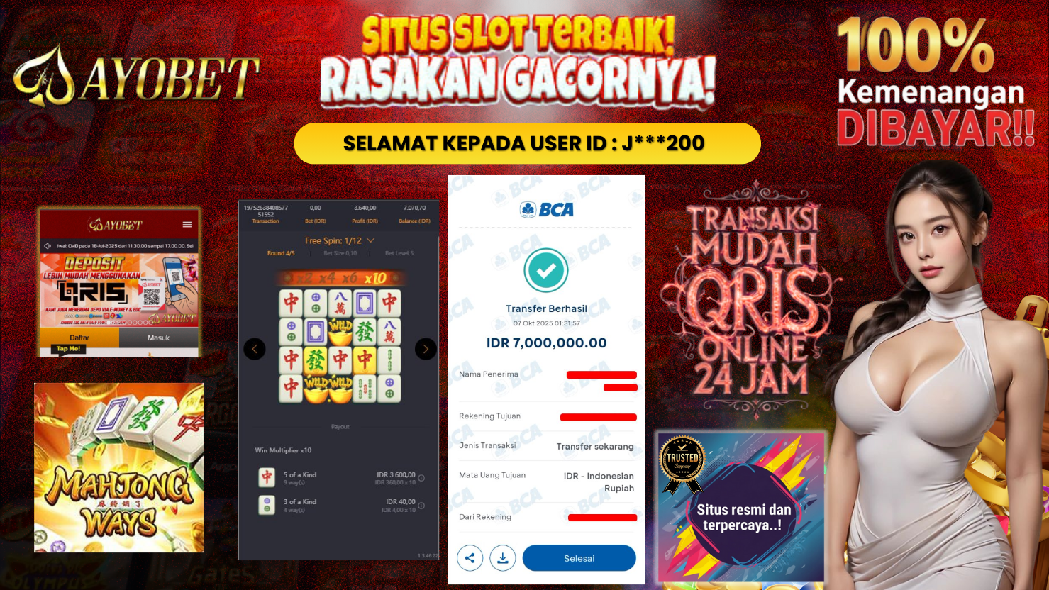 AYOBET JACKPOT SLOT MAHJONG WAYS